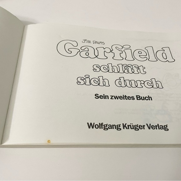 Lot of 5 Disney German Books Mickey Mouse Donald Duck and Garfield - Picture 7 of 16